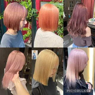 カラー ホワイト系はお任せ /ブリーチ/店長岩崎のヘアスタイル