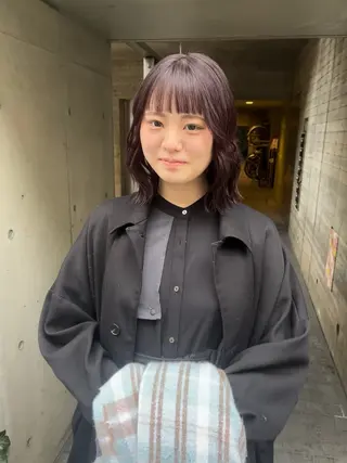 ショート 【美ボブ.艶カラー. 梅田茶屋町】midoのヘアスタイル
