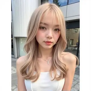 ロング CIEL所属・バレイヤージュ⭐️ 栄/舩木裕矢のヘアスタイル