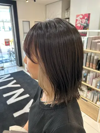 ショート カラー 特殊カラー/ブリーチ 道満ゆいなのヘアスタイル