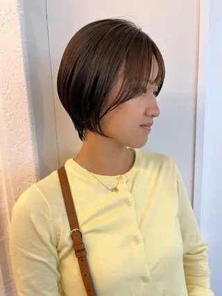 ショート レイヤーカット/韓国 ヘア/ honokaのヘアスタイル