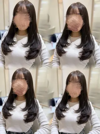 ロング Zina 熊本店 ワンホン/Juranのヘアスタイル