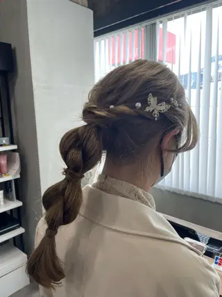 ロング ヘアアレンジ ALLEN hair /まなのヘアスタイル