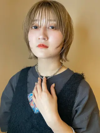 ショート MIKA 自由が丘美容室のヘアスタイル