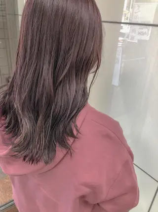 セミロング カラー ｅｒｉ 🧴🫧のヘアスタイル