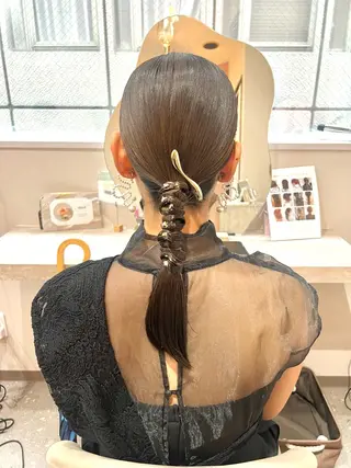 ミディアム Mila misakiのヘアスタイル