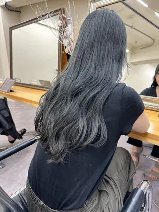 ロング 🧸🍯ダブルカラー モデルmio🍯🧸のヘアスタイル