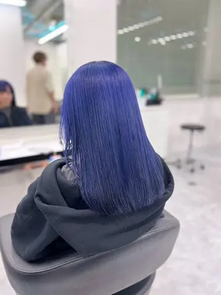 カラー パーマ ヘアアレンジ 透明感ブリーチカラー 🌈TOMOHIROのヘアスタイル