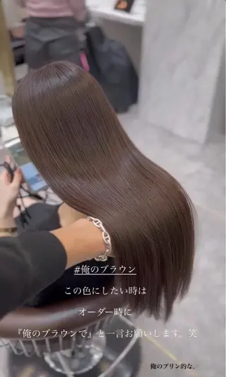 ロング カラー 北九州①の艶髪師♥️ ♣️♦️♠️翔大のヘアスタイル