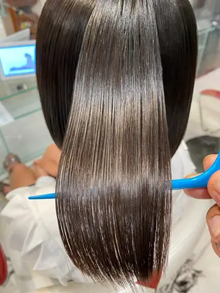 ミディアム 髪質改善、エクステ 山口卓哉のヘアスタイル