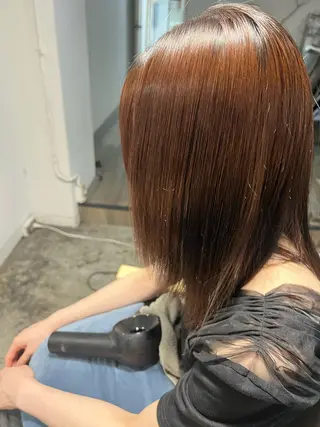 セミロング fielu KANAEのヘアスタイル