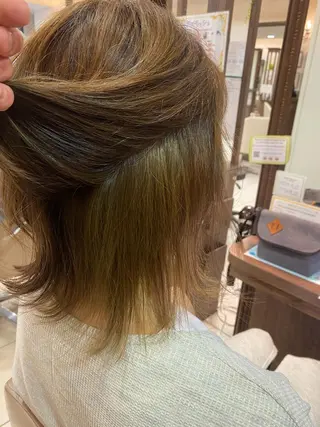 ミディアム 《大人気髪質改善》 プログレス国分寺店のヘアスタイル