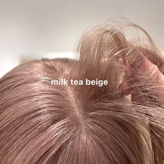 カラー 暖色カラー推し/ トヤエリコのヘアスタイル