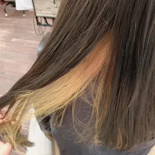 ロング カラー 小顔/似合わせカット 杉山莉菜のヘアスタイル