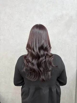 ロング カラー 倉澤 愛理のヘアスタイル