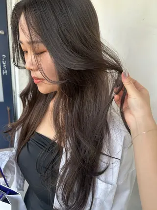 カラー 原 瑞希のヘアスタイル