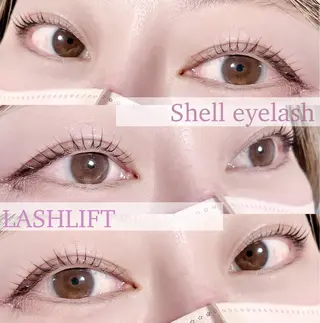 マツエク・マツパ Shell 自由が丘のマツエク・マツパデザイン