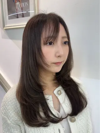 ロング カラー リコ🪐レイヤー モデル募集のヘアスタイル
