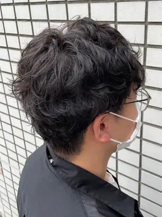 メンズ 透明感カラー🐾 Riona🎀のヘアスタイル