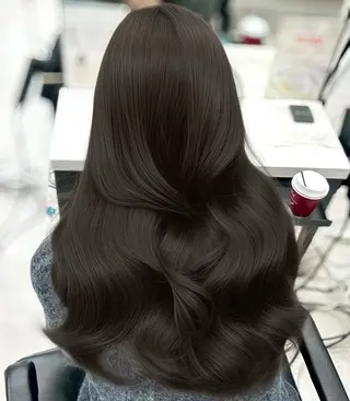 ロング カラー 韓国ヘア🇰🇷× 髪質改善🫧テルのヘアスタイル