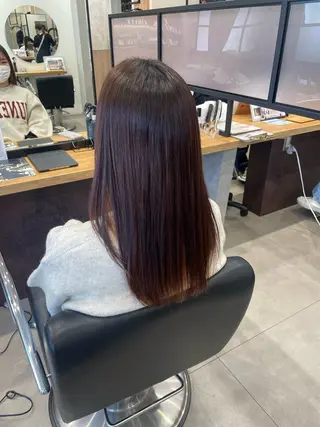ロング 佐藤 由依/水光カラーのヘアスタイル
