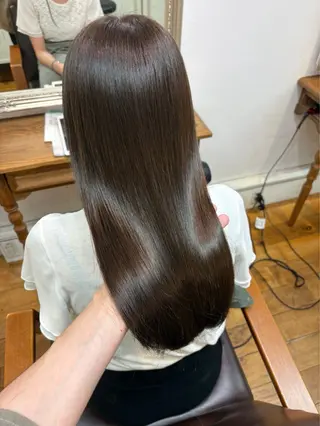 ロング ここな/暖色カラー 🧡まつげパーマ🌼のマツエク・マツパデザイン