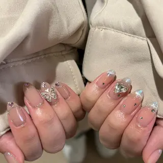 ネイル パラあり！フィルイン 美フォルムのネイルデザイン