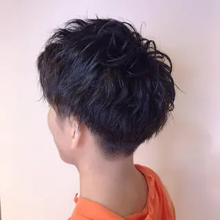ショート メンズ LUXBE LUCE ひなののヘアスタイル