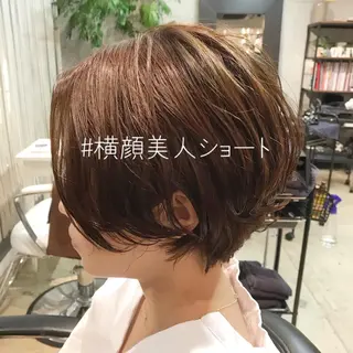 ショート カラー 美髪❣️縮毛矯正/ 髪質改善✨/山本のヘアスタイル