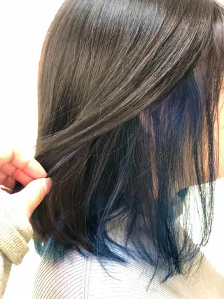 カラー ✂︎CHII/ 白髪ぼかしのヘアスタイル