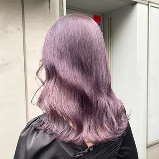 ロング カラー ヘアアレンジ Ryo横浜韓国ヘア/ 曲がる縮毛矯正特化のヘアスタイル