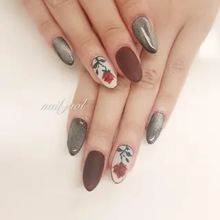 セミロング ネイルJaol 池袋のネイルデザイン