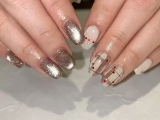 ネイル 🫧なちゅ盛れ/ ちゅるん/EVA🫧のネイルデザイン