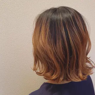 ショート カラー パーマ 北岡 慶子 大宮駅西口徒歩3分のヘアスタイル