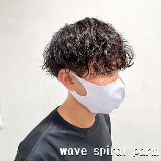 パーマ メンズ 瀬野凌介/メンズ カット/パーマのヘアスタイル