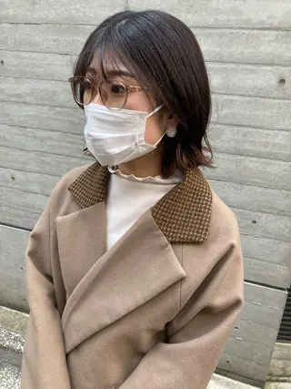 ショート ✨色持ちの良い艶 カラー✨蟹江真世のヘアスタイル