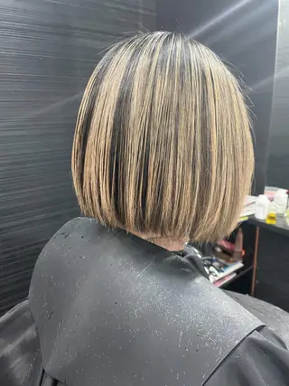 ショート カラー 山本 雅由のヘアスタイル