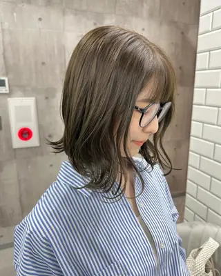 ミディアム カラー タケダケイ /ショート/ボブのヘアスタイル
