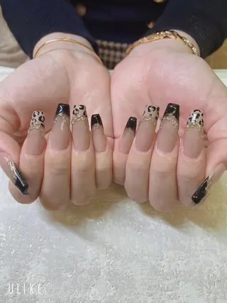 ロング JNA認定講師🌸 RIEのネイルデザイン