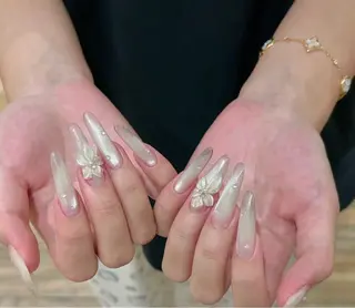 ネイル 長さだし専門店 M2　rikaのネイルデザイン