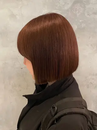 ショート カラー レイヤー🩰顔まわり /透明感/kanaのヘアスタイル