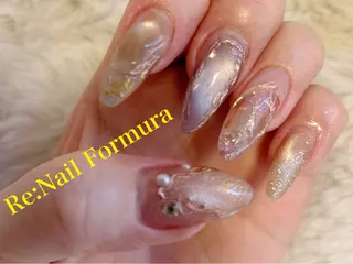 セミロング kido chieのネイルデザイン