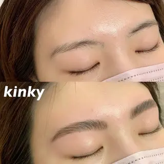 アイブロウ kinky 皆実町のネイルデザイン