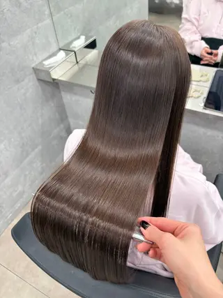 ロング カラー 髪質改善/ﾚｲﾔｰ ｶｯﾄ/店長/原島のヘアスタイル