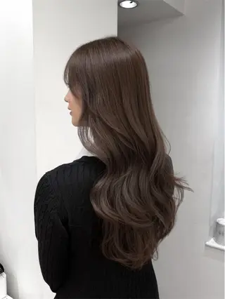 セミロング 韓国ヘア×2way 🇰🇷和知拓郎のヘアスタイル