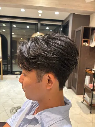 ショート メンズ 野村 健太のヘアスタイル