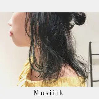 ミディアム カラー Musiiik hairのヘアスタイル