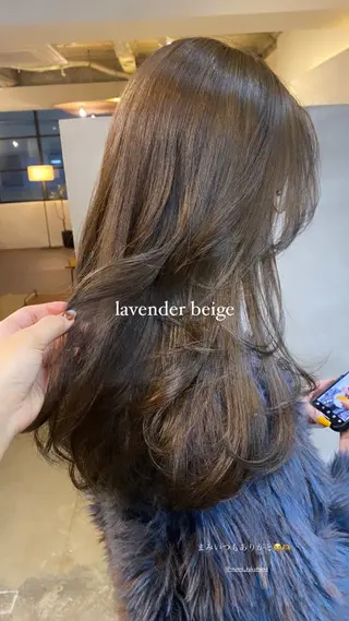 ロング ari/ヘアセット レイヤーカット✂︎のヘアスタイル