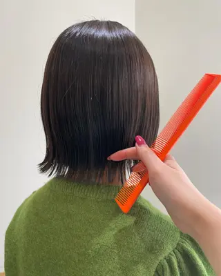 ミディアム カラー mir MIYUのヘアスタイル