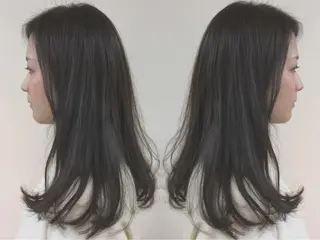 ロング タナカ タクヤのヘアスタイル